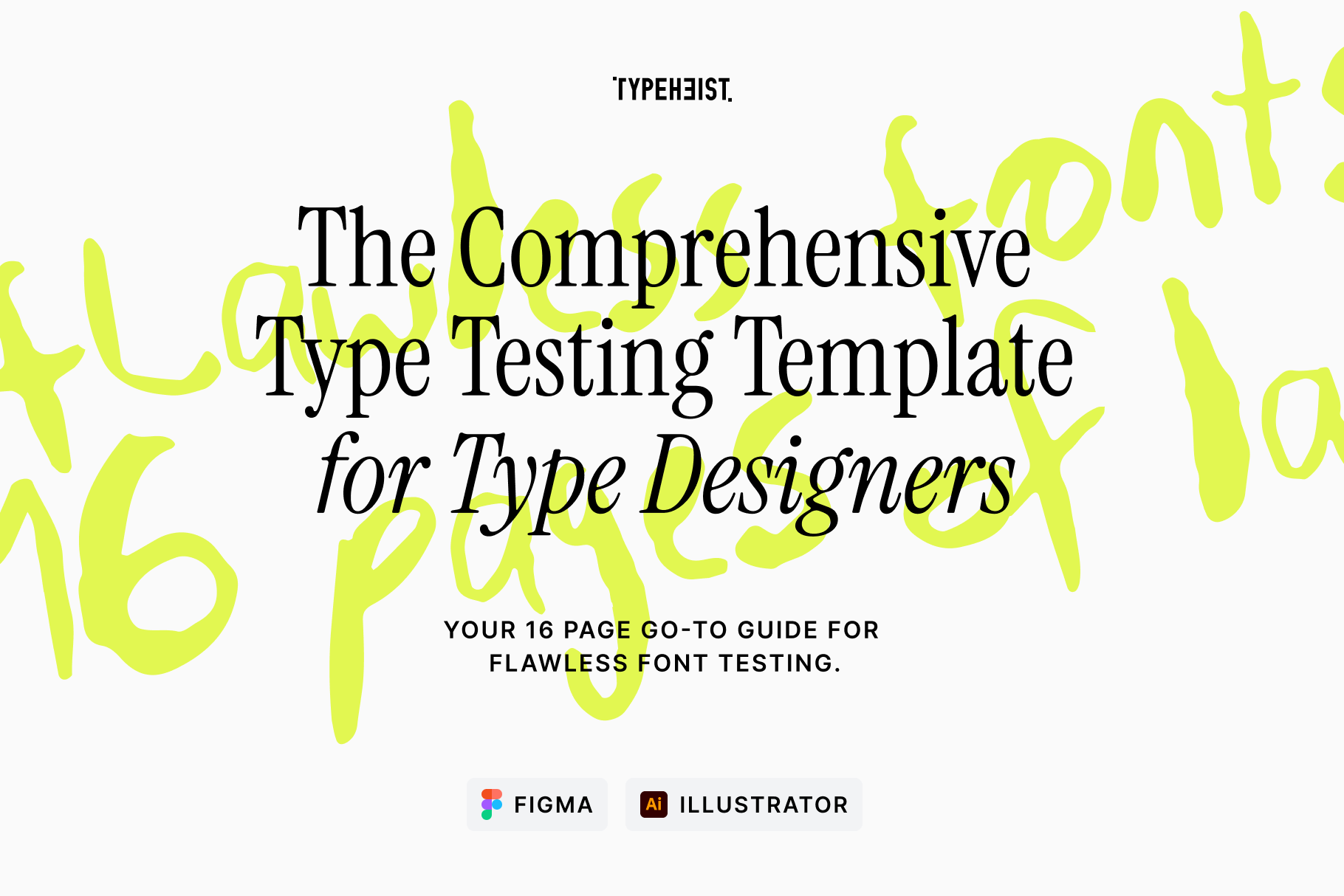 Type Testing Template v2 out now