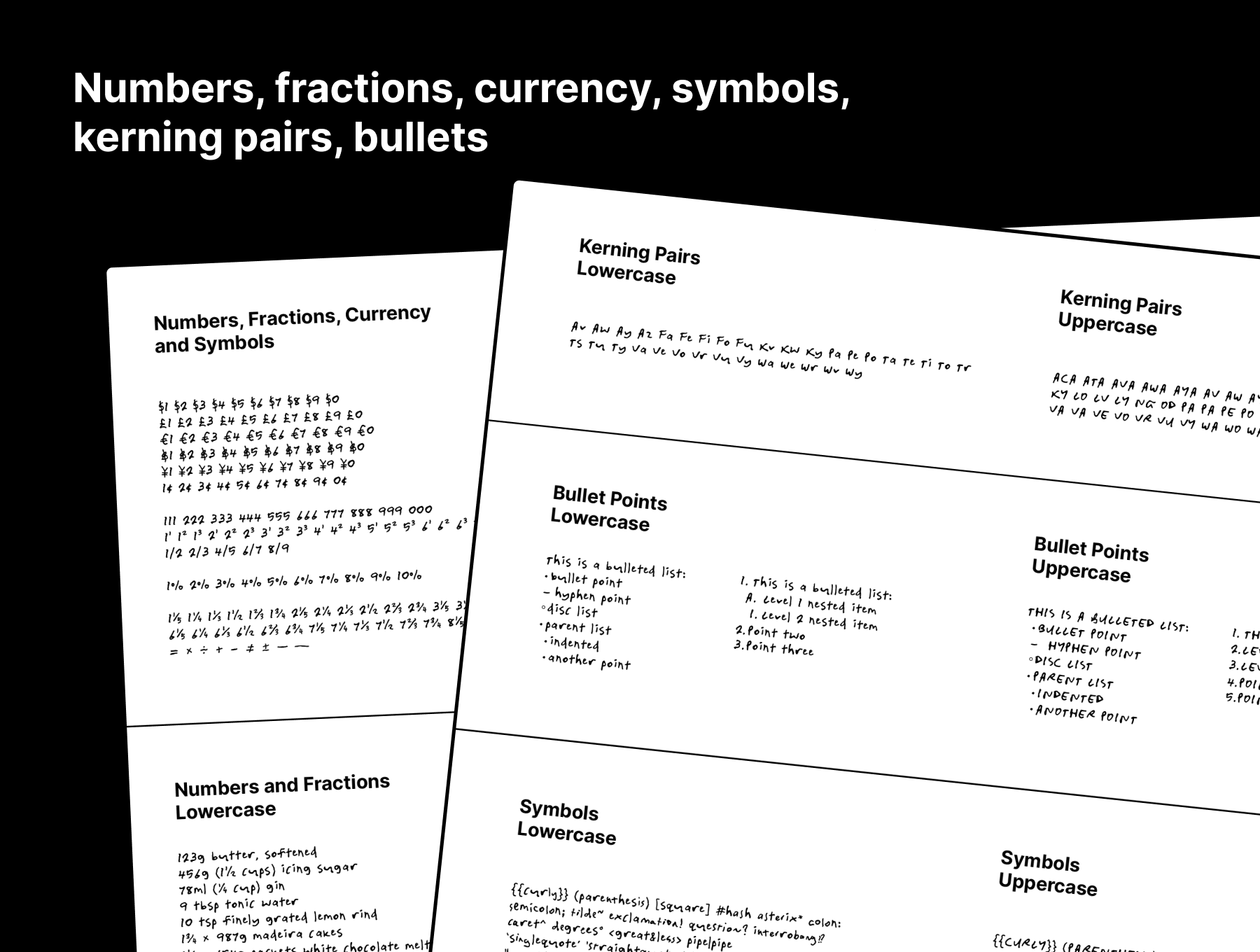 Type Testing Template