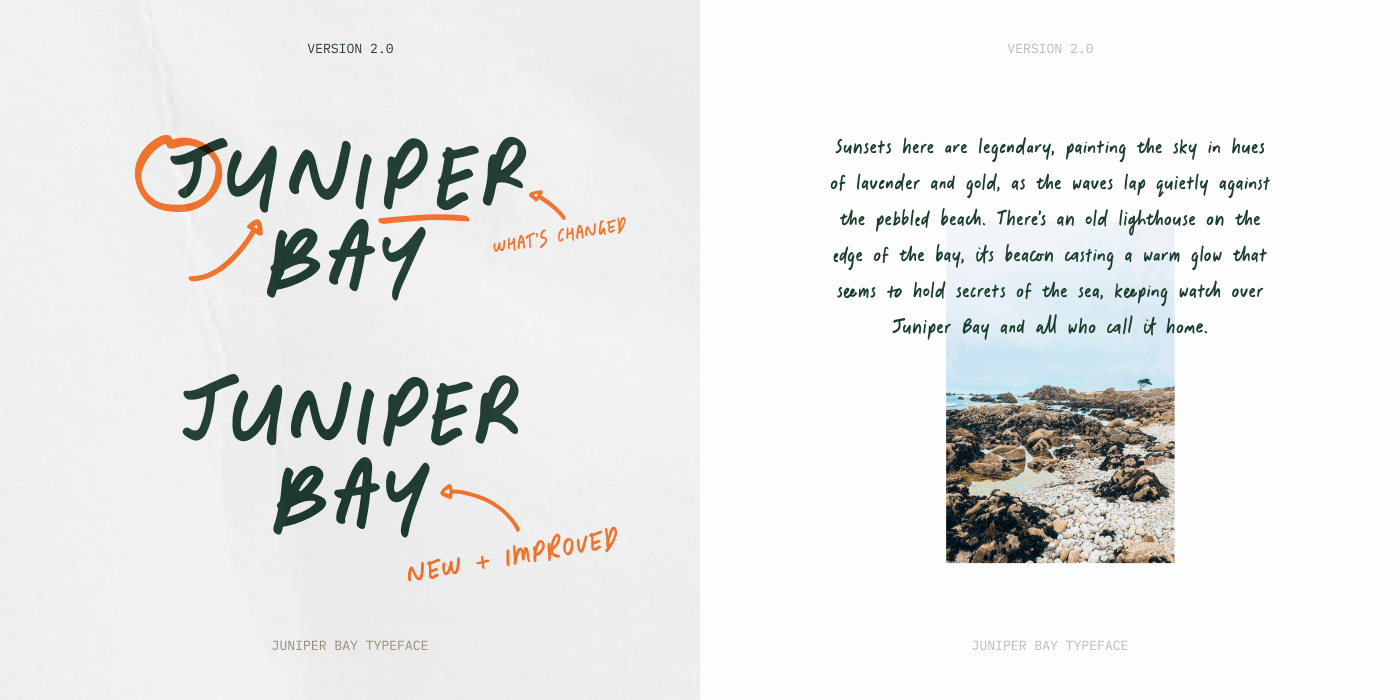Juniper Bay improved characters