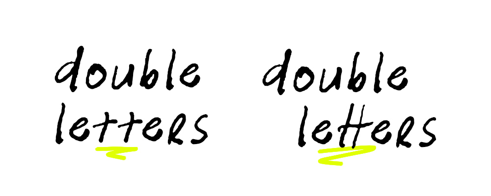 Image showing ligatures